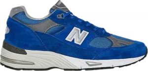Кроссовки New Balance 991 Made in England 'Royal Blue', синий
