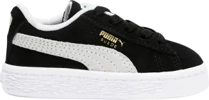 Кроссовки Puma Suede Classic 21 Infant Black White, черный
