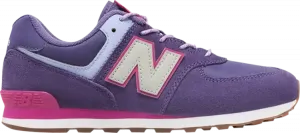 Кроссовки New Balance 574 Big Kid 'Camp - Violet Fluorite', фиолетовый