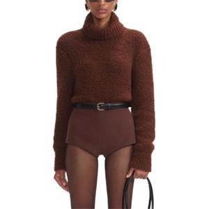 Self-portrait Свитер Self portrait женский темно-коричневый