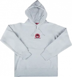 Толстовка Supreme Vampire Hooded Sweatshirt 'Ash Grey', серый