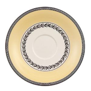 Блюдце Villeroy & Boch Audun Fleur, 16 см, белый/желтый