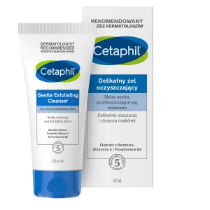 Cetaphil нежный очищающий гель для лица с пилингом, 178 мл