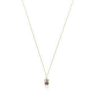 Колье с подвеской Tous Areia With Blue Sapphire, золото