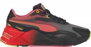 Кроссовки Puma Sonic x RS-X Jr Black High Risk Red, черный