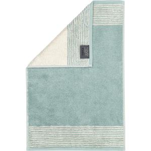 Полотенца luxury home двухцветные 590  Cawoe, зеленый