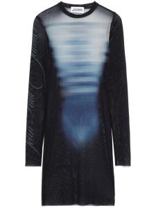 Jean Paul Gaultier короткое платье The Le Male, синий