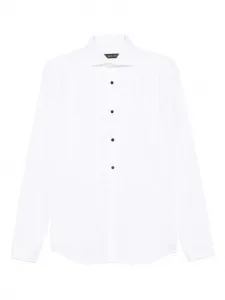 Рубашка с длинными рукавами и застежкой на пуговицы Manuel Ritz, белый