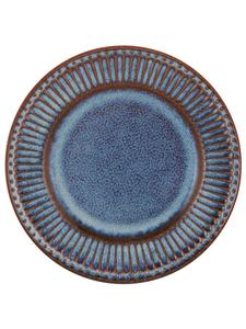 Тарелка маленькая Alice Oyster Blue, синяя, 17,5 см Greengate