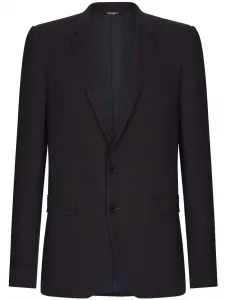 Костюм-двойка в клетку Prince of Wales DOLCE & GABBANA, серый