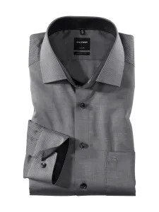 Деловая рубашка OLYMP "Luxor Modern Fit", черный