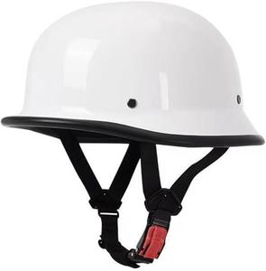 Полушлем винтажный SaeYz, белый