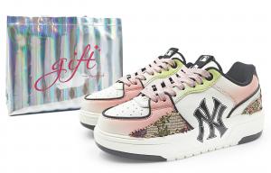 MLB Кроссовки для скейтбординга Chunky Liner, устойчивые к истиранию, розовые, унисекс