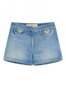 ДЖИНСОВЫЕ ШОРТЫ Valentino Garavani, синий