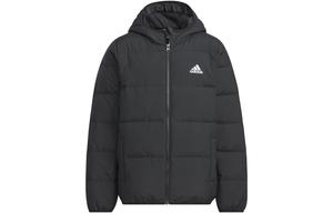 Детский пуховик Adidas, черный