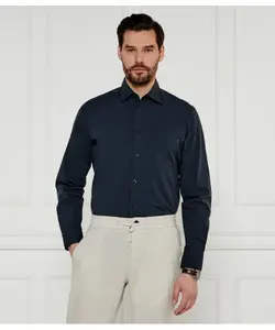 Рубашка remiton_m Regular fit Boss Orange, синий