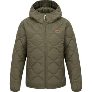 THE NORTH FACE Пуховик женский оливковый