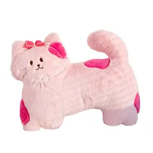 Плюшевая кукла Bowknot Cookie Cat высотой 45 см QIANXIONG, Powder Dry Cat