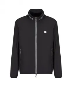 Черная женская куртка, элегантный стиль. Armani Exchange, черный