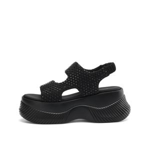 Сандалии с одним ремешком женские Rosa Bianca, Black