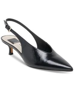 Женские туфли-лодочки Alenna на каблуке с открытой пяткой Dolce Vita, Midnight Crinkle Patent Leather