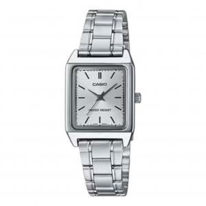 Casio Standard Stainless Steel Band Water Resistant 'Silver'