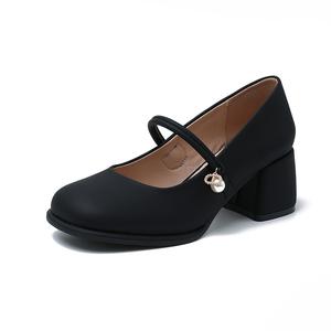 Туфли Chunky Heel High Heels Women's Gift Box Set Yue Elsa, Black