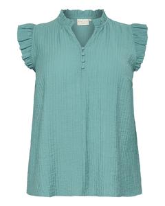 Блуза KAFFE CURVE Lyana, голубой