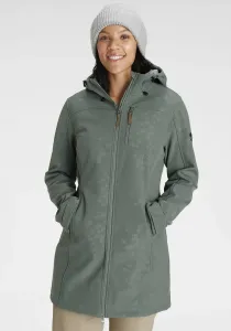 Пальто Polarino Softshell, водо- и ветроотталкивающее, а также дышащее, зеленый