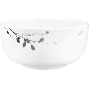 Чаша Liberty - Dark Rose Hip 1 шт., фарфор, 17,5 см Seltmann Weiden, белый/черный