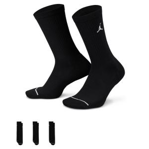 Носки U J EVERYDAY CUSH POLY CREW SOCKS Jordan, цвет Schwarz/Weiß
