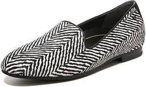 Женские слипоны Vionic Willa II, Black/White Hair Calf