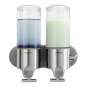 Дозатор для мыла с двойными стенками Beauty Simplehuman, сталь