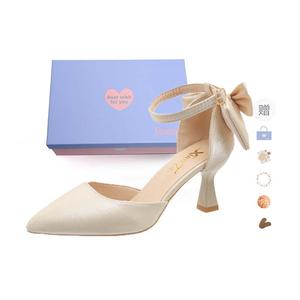 Xingdiman Тонкие каблуки на шпильке женские подарочный набор абрикосовый подарочный набор, цвет Apricot Gift Box Set