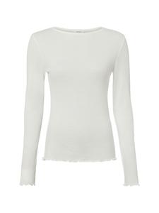 OPUS Лонгслив 'Suzzo' в белом цвете