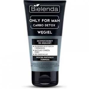 Bielenda Carbo Detox Carbon Очищающий гель для умывания для мужчин 150 мл, Only For Men