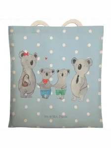 Шоппер Mr. & Mrs. Panda, цвет blau pastell