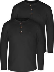 Normani Рубашка 2 x Lange Unterhosen Ski- und Thermounterwäsche in Orange