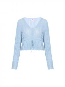 MyMo Женский свитер светло-голубого цвета