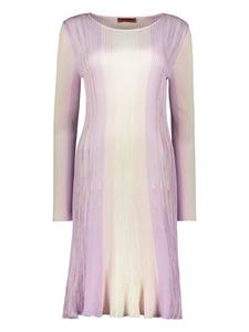 Платье в рубчик Missoni, фиолетовый