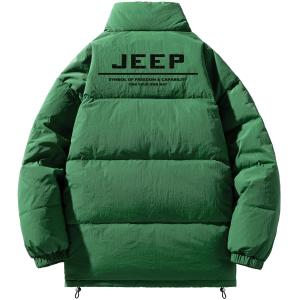 Пуховик унисекс Jeep, оранжевый