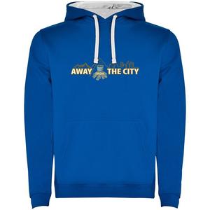 Худи Kruskis Away From City Bicolor, синий
