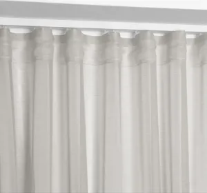 Прозрачная штора Dolly, доступна с подвесом на люверсах или в сборе, размер и цвет на выбор, 140x240 см, цвет камня Beautex GmbH