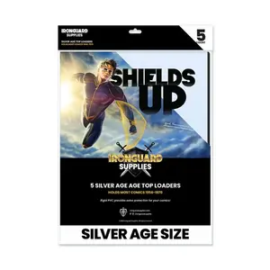 Toploader — размер комикса Серебряного века (5), Miscellaneous Storage (Ironguard Supplies)