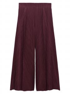 Adolfo Dominguez Широкие брюки в цвете баклажан