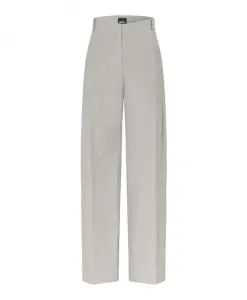 Широкие брюки Hugo, серый