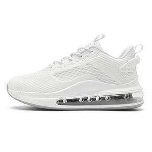 MUSNODO Дышащие и легкие мужские кеды на воздушной подушке белого цвета, цвет White