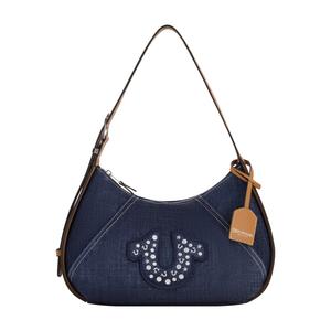 Сумка True Religon Strudded logo Denim Hobo True Religion, Denim