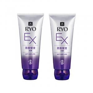 Маска для волос Amino Acid для укрепления и предотвращения выпадения, разглаживающая и восстанавливающая Ryo, purple lotus hair mask 200ml*2