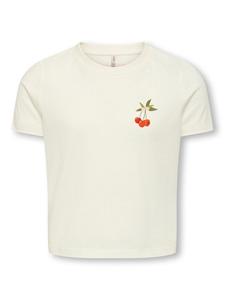 Укороченная футболка Annbel 15354276 Kids Only, белый